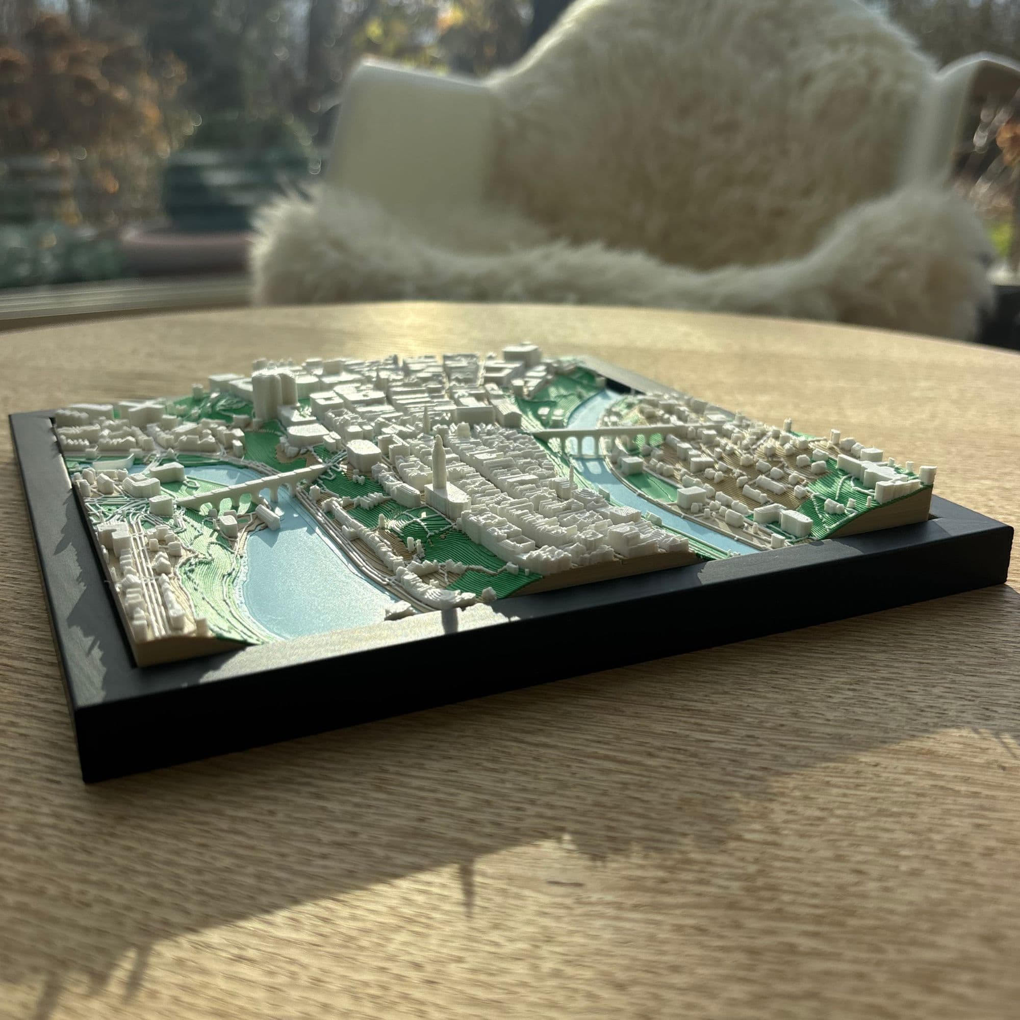 handgemachtes 3D Stadtmodell von deinem Wunschort